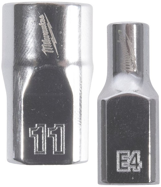 Milwaukee 1/4" Torx-E hylsyt  