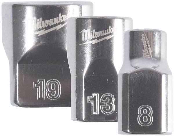Milwaukee 12-kulmaiset hylsyt 3/8''  