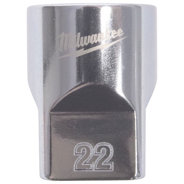 Hylsy 1/2'' 12-kulma lyhyt 22mm Milwaukee 4932498832