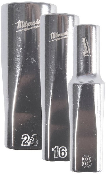 Milwaukee 12-kulmaiset pitkät hylsyt  