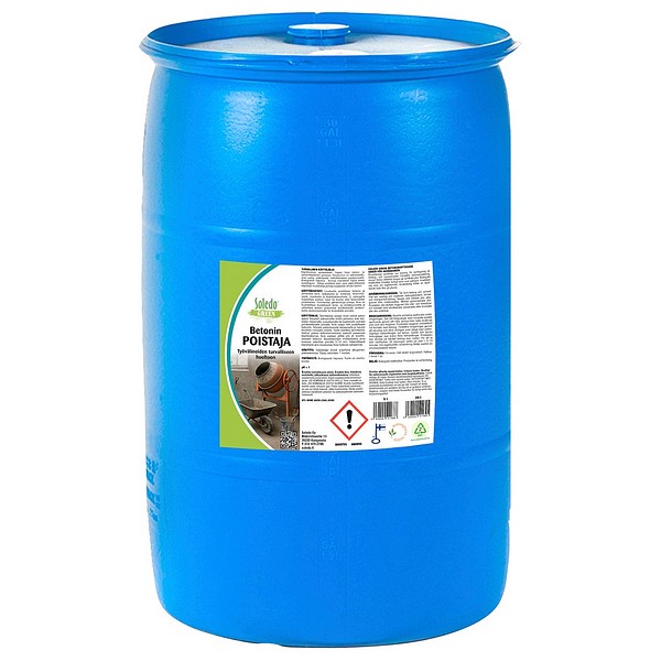 Soledo concrete remover Green 200L 5020-G200 contains wax