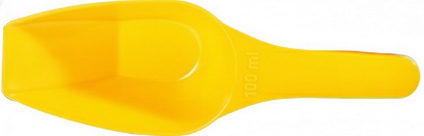 Measuring scoop 20cm 100ml 396946 yellow