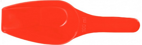 Measuring scoop 16cm 50ml 395940 red