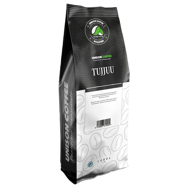 Tujjuu coffee beans RFA 1kg Dark roasted coffee bean