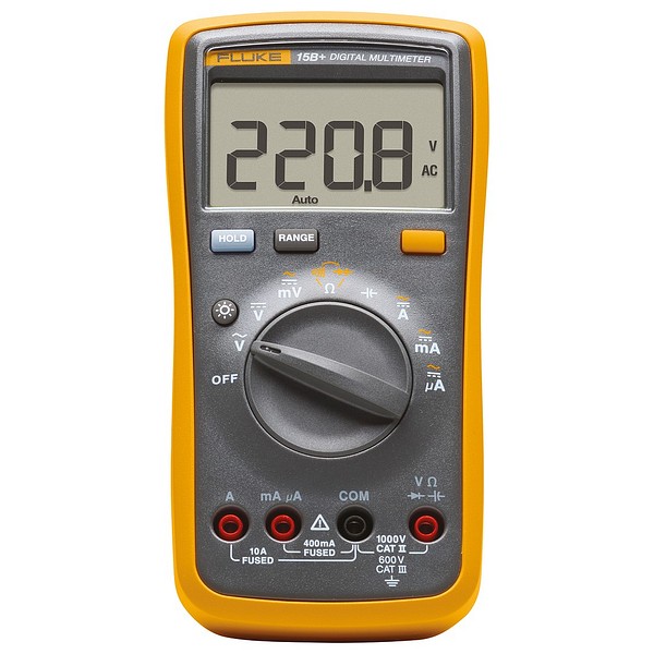 Fluke 15B+ 600V CATIII multimeter  
