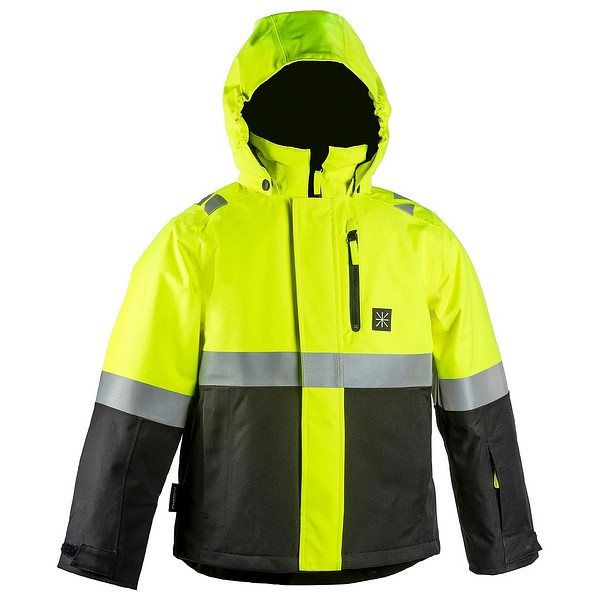 Barn vinterjacka DIMEX 6206 120 cm Hi-Vis gul