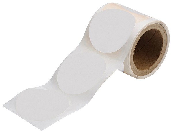 Floor-marking tape 88.90mm pallo Brady 104405 white, 400pcs/roll