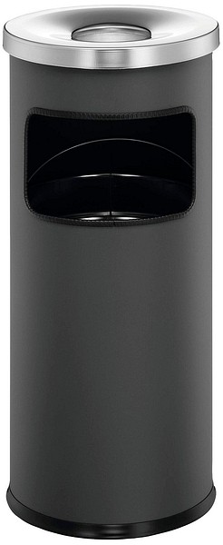 SAFE roskakori ja tuhkakuppi harmaa 333258 Tummanharmaa 630x250 mm 17 L