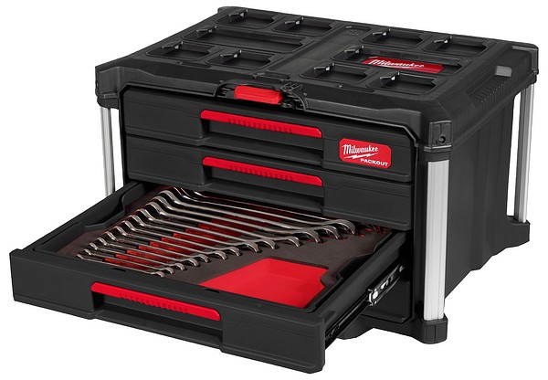 Blocknyckel fylld PACKOUT 62DEL Milwaukee 4932501865