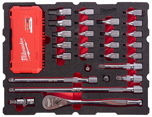 Bitshylsa skum 67DEL Milwaukee 4932501870