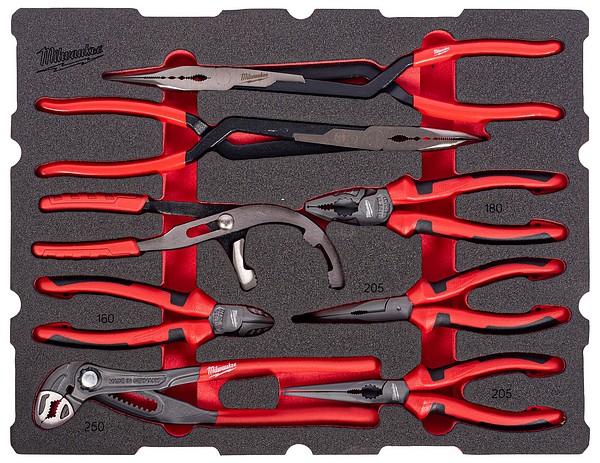 Tångsats skum 9DEL Milwaukee 4932501878