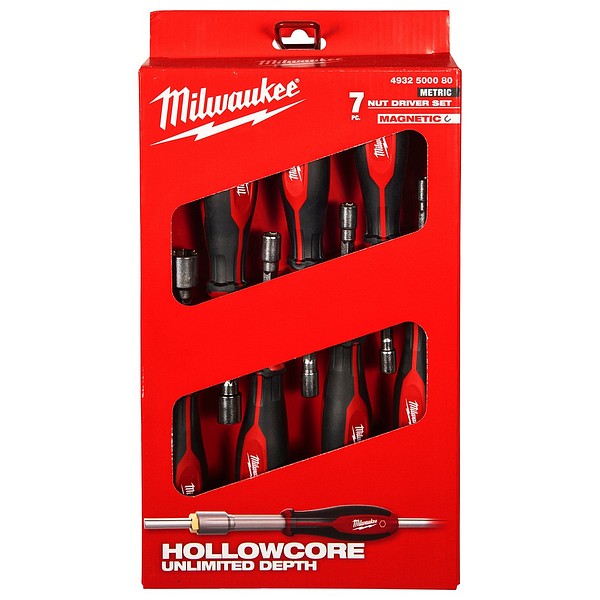 Hylsyruuvitalttasarja magn 7 osaa Milwaukee 4932500080