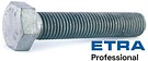 DIN 933-8.8 HDG M20x60 Kuusioruuvi