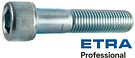 DIN 912-8.8 Zn M5x25 Sexkants