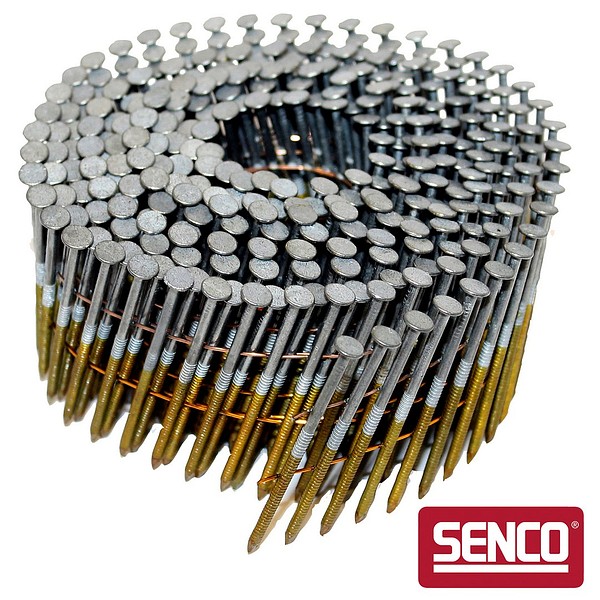 Coil nails 16° wire-bound, even coil, stainless  