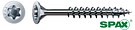 SPAX Universal screw C4 TX partial thread