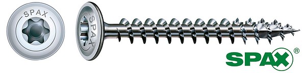 SPAX Washer head screw A2 TX  