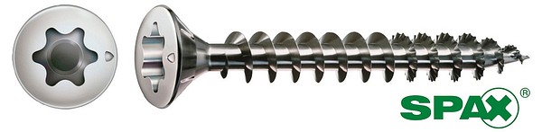 SPAX Raised head screw A2 TX  