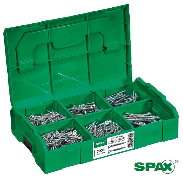 SPAX WIROX Lajitelmalaatikko Pieni  