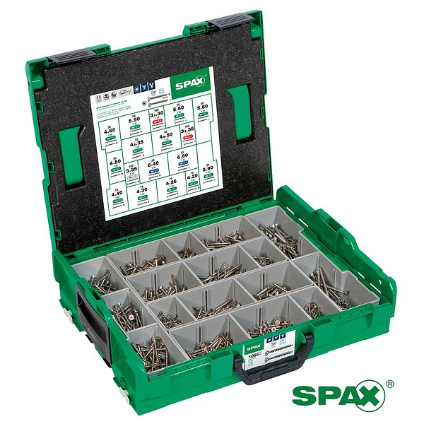 SPAX RST A2 Lajitelmalaatikko L-BOXX salkku  