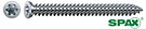 SPAX Universal screw Frame screw Zn TX