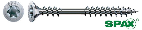 SPAX Flooring screw WIROX TX flat head  