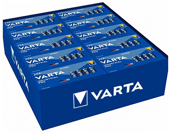 Varta INDUSTRIAL PRO AAA Batterier  