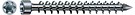 Universal and constructions screws, cylindrical head