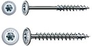 Universal and constructions screws, wide head