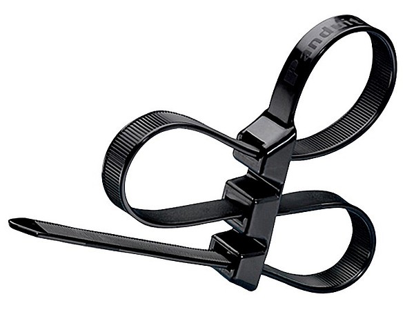 Trippelt fästdon PL3B5EH-C0 100 st./påse svart