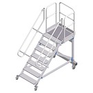 Mobil plattformstrappa 800mm 7steg