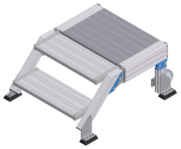 Arbetsplattform 600mm 2 steg ZARGES 40855520