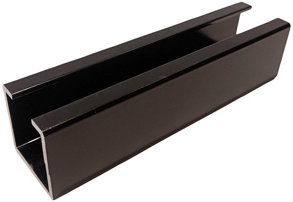 Aluminium profile C 40x40 2m SimpleAlu black