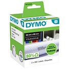 Dymo LW paper label 36mmx89mm
