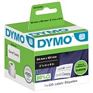 Dymo LW paper label 54mmx101mm