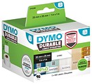 Dymo LW polypropenetikett 25mmx25mm