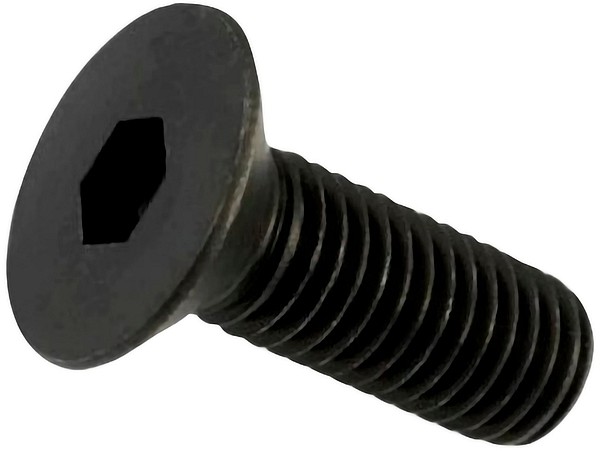Insexförsänkt skruv M8x20 M8x20mm  SimpleAlu DIN 7991 10,9 svart
