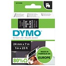 DYMO D1 24mmx7m vit/svart
