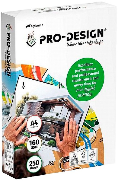 Färgtryckpapper A4 160g 250st 1pak = 250st