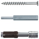 Aerated concrete fasteners