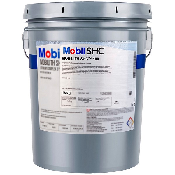Mobil Mobilith SHC 100 16kg 124398 NLGI2 high press. grease red
