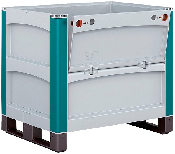 223L POWER 800X600X720mm med medar  