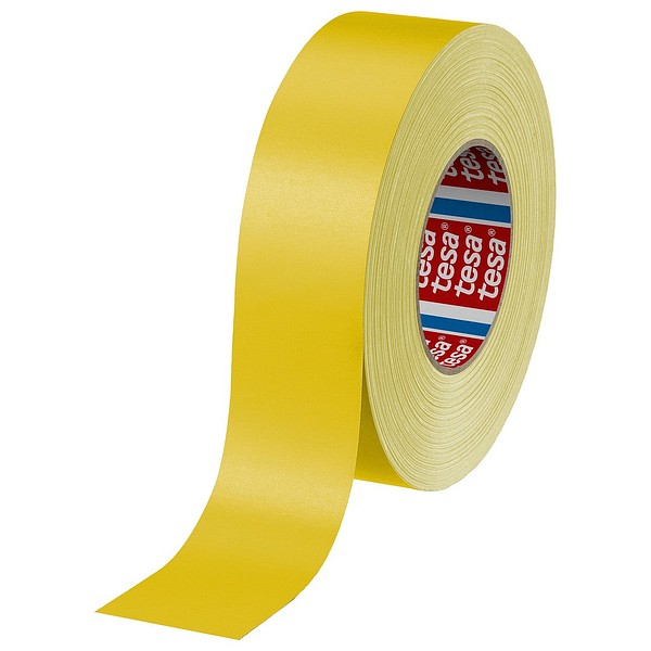 Tesa 4651 cloth tape 50mm/50m 18roll/box yellow acrylic coating
