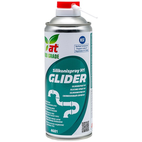 AT-FG Glider 400/520ml 4681 Silikonispray H1 12 kpl/ltk