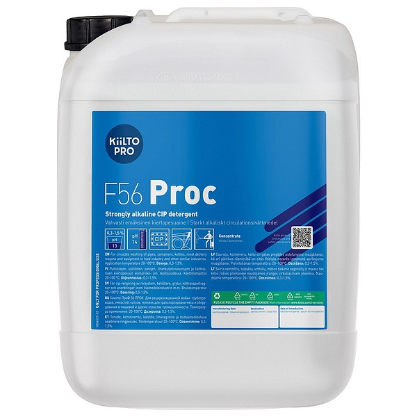 Kiilto Pro F 56 Proc 20L 60325 emäksinen kiertopesuaine