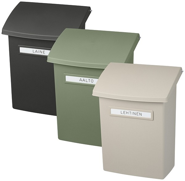 Postbox, no double lid  