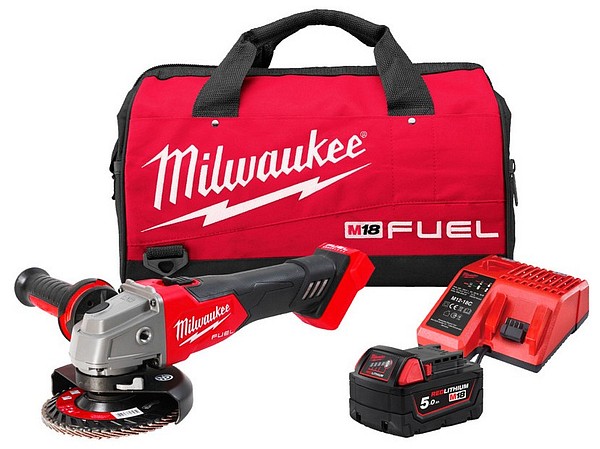 Vinkelslip M18 FSAG125X-501B Milwaukee 4933500779