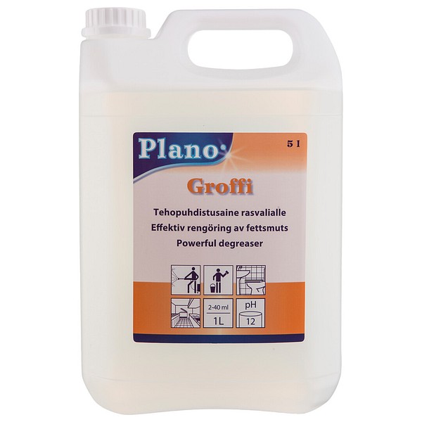 Plano Groffi power cleaner 5L 91326 grease remover 3 pcs/pack