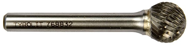 Tyrolit hårdmetallfil, form D, boll  
