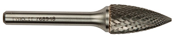 Tyrolit hårdmetallfil, form G, spetsig  